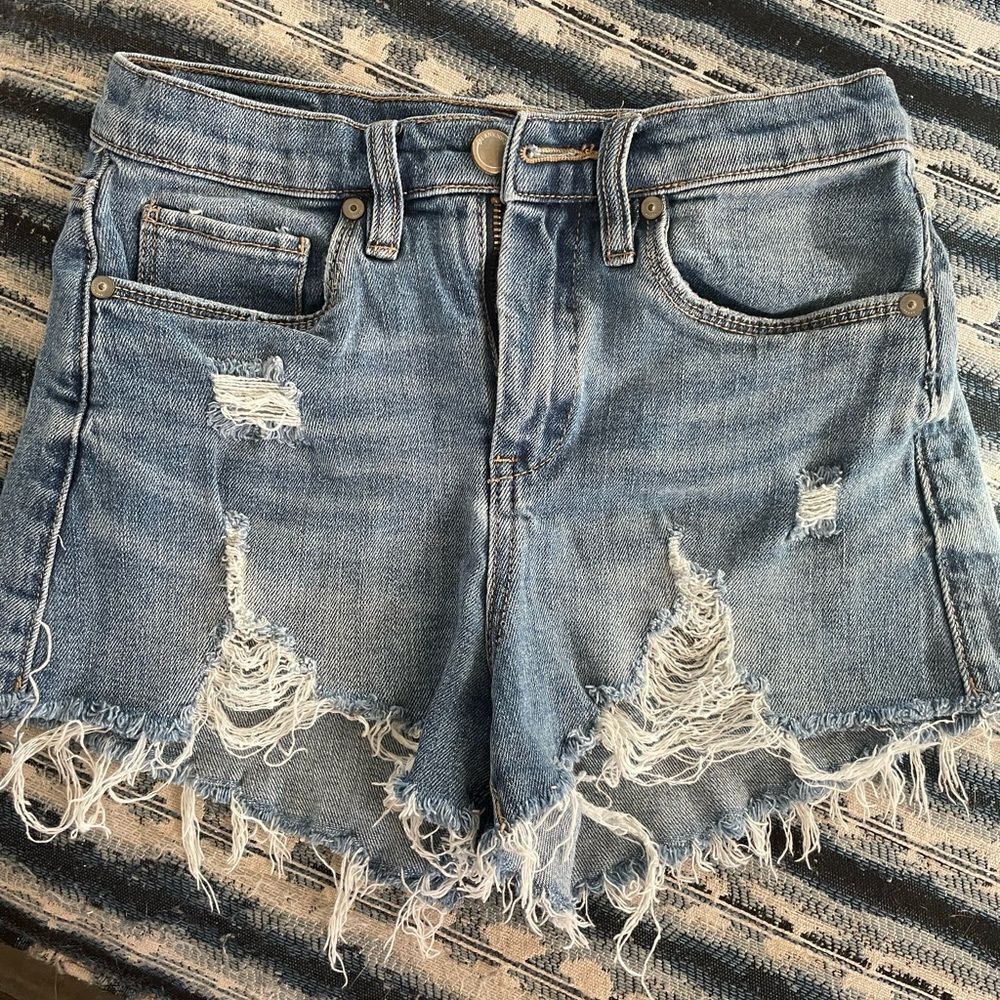 Blanknycl The Lenox Jean shorts distressed high rise size 28